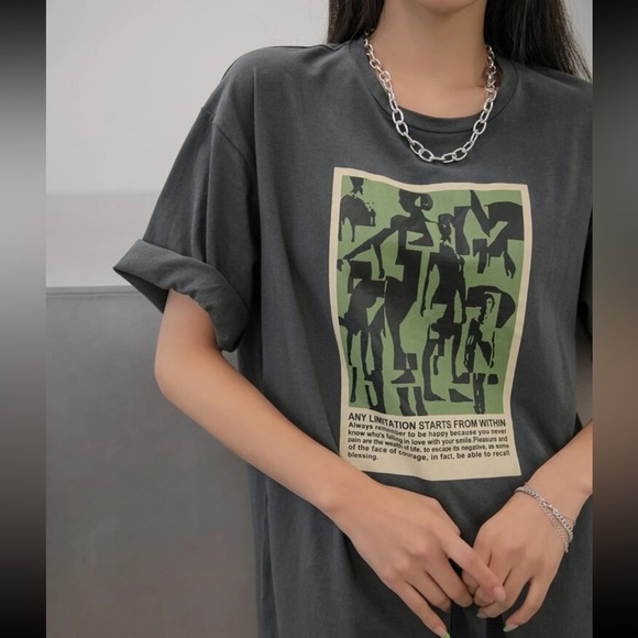 SHEIN |  Tee Dress - Picture 3 of 4